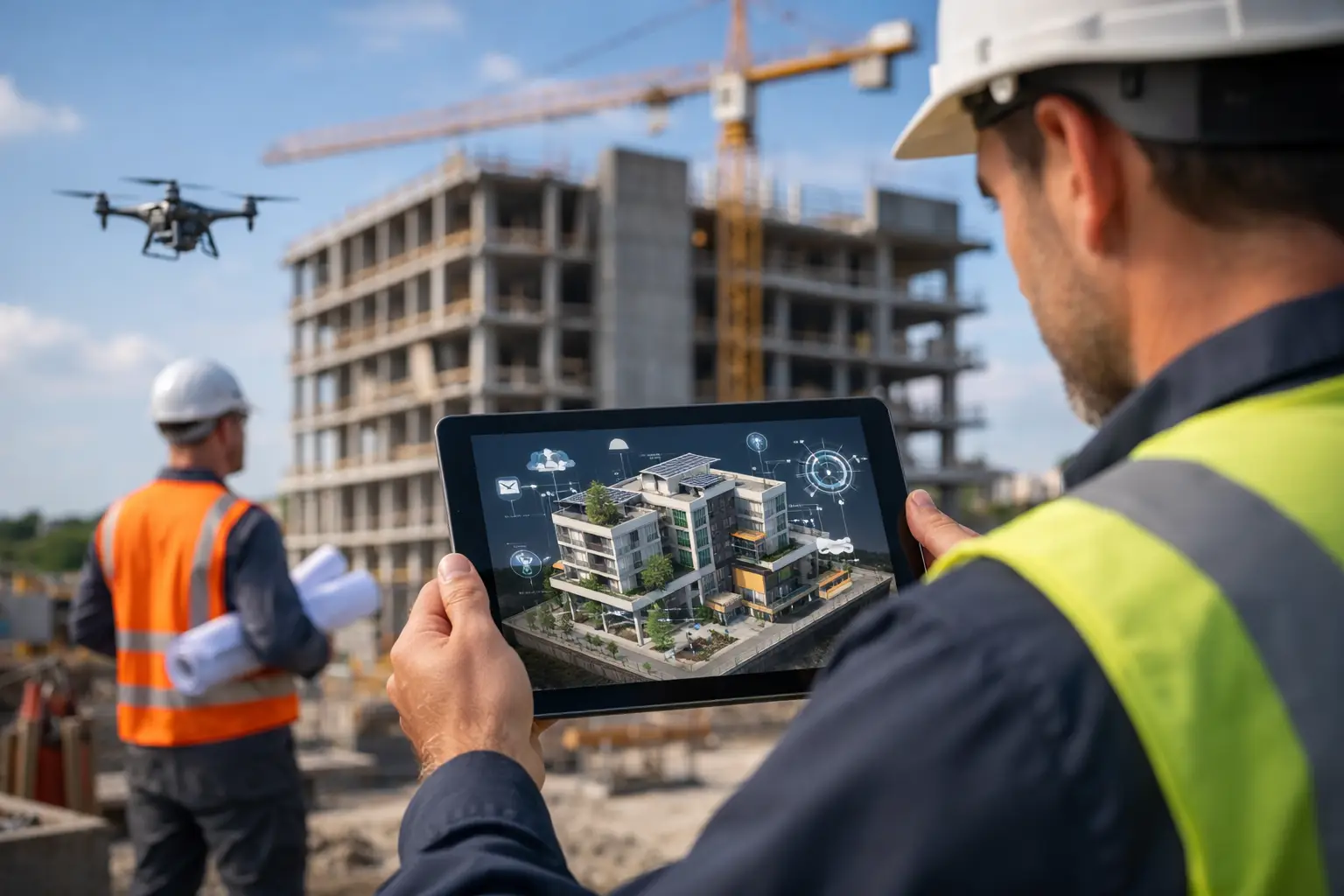 Tecnologie smart per costruzioni più efficienti