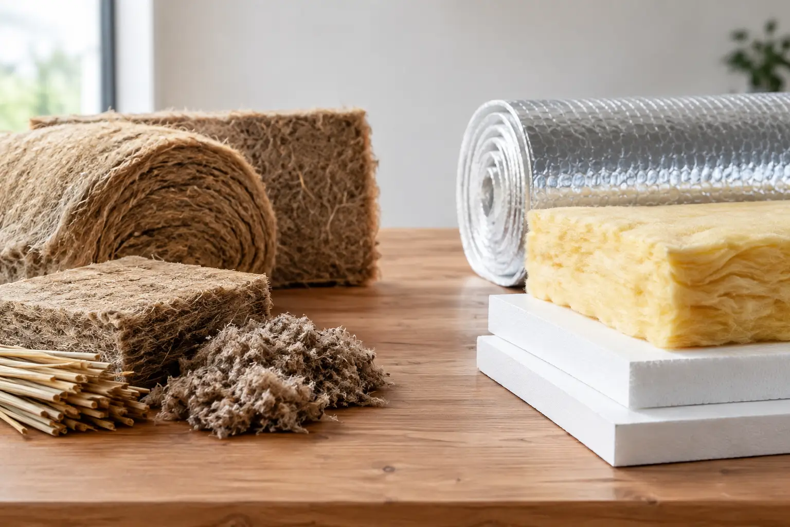 Isolanti naturali versus sintetici: cosa scegliere